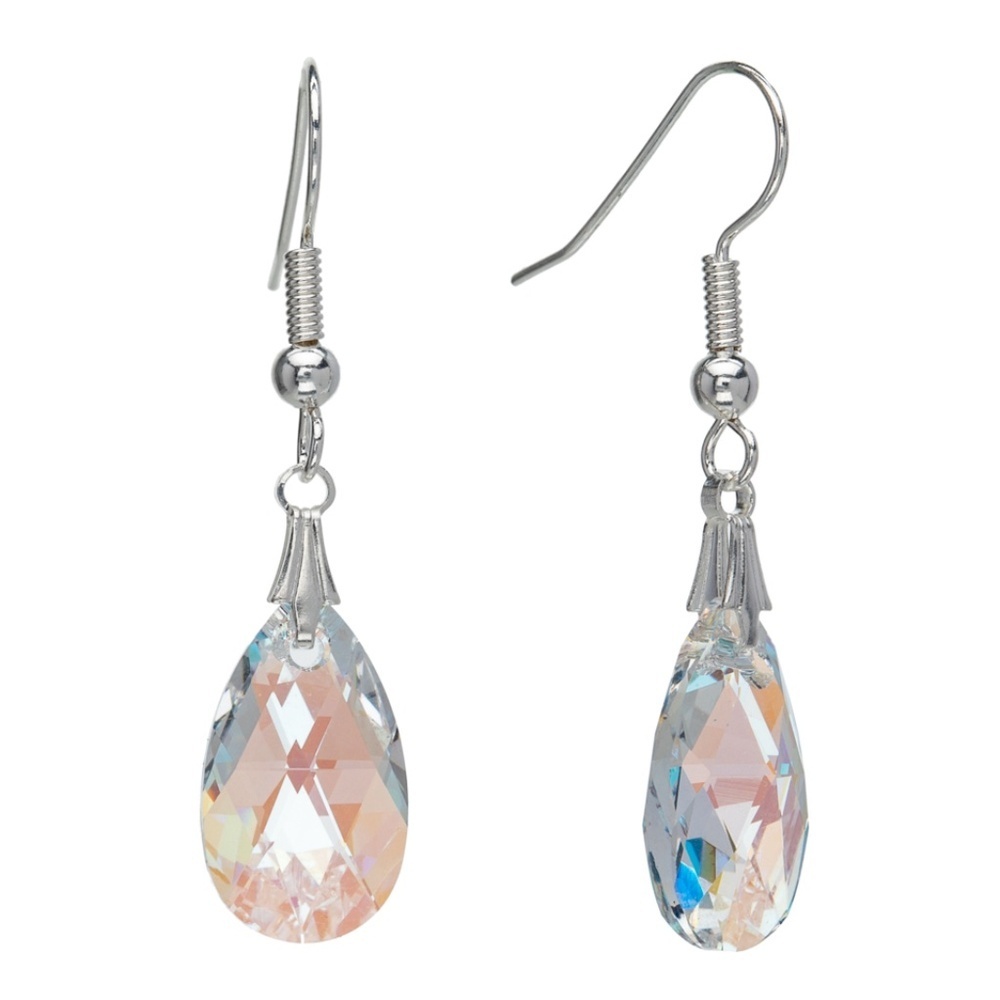 Limited Edition Moonlight Swarovski Crystal Teardrop Earrings – Last Pair